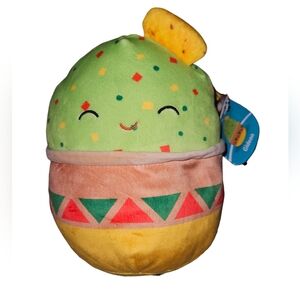 Kellytoy Squishmallow Gideon The Guacamole  8" Soft Plush Pillow Toy